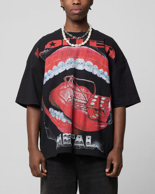 METAL MOUTH TEE - Vintage Black