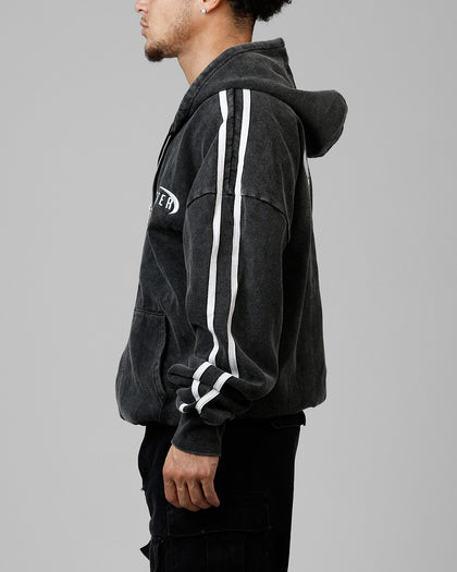 NIGHT VISION HOODIE - Washed Black