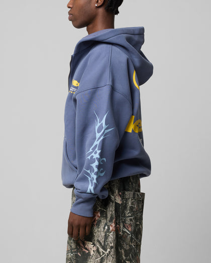 SOLAR ZIP HOODIE - Blue