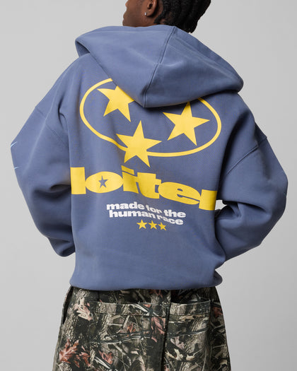 SOLAR ZIP HOODIE - Blue