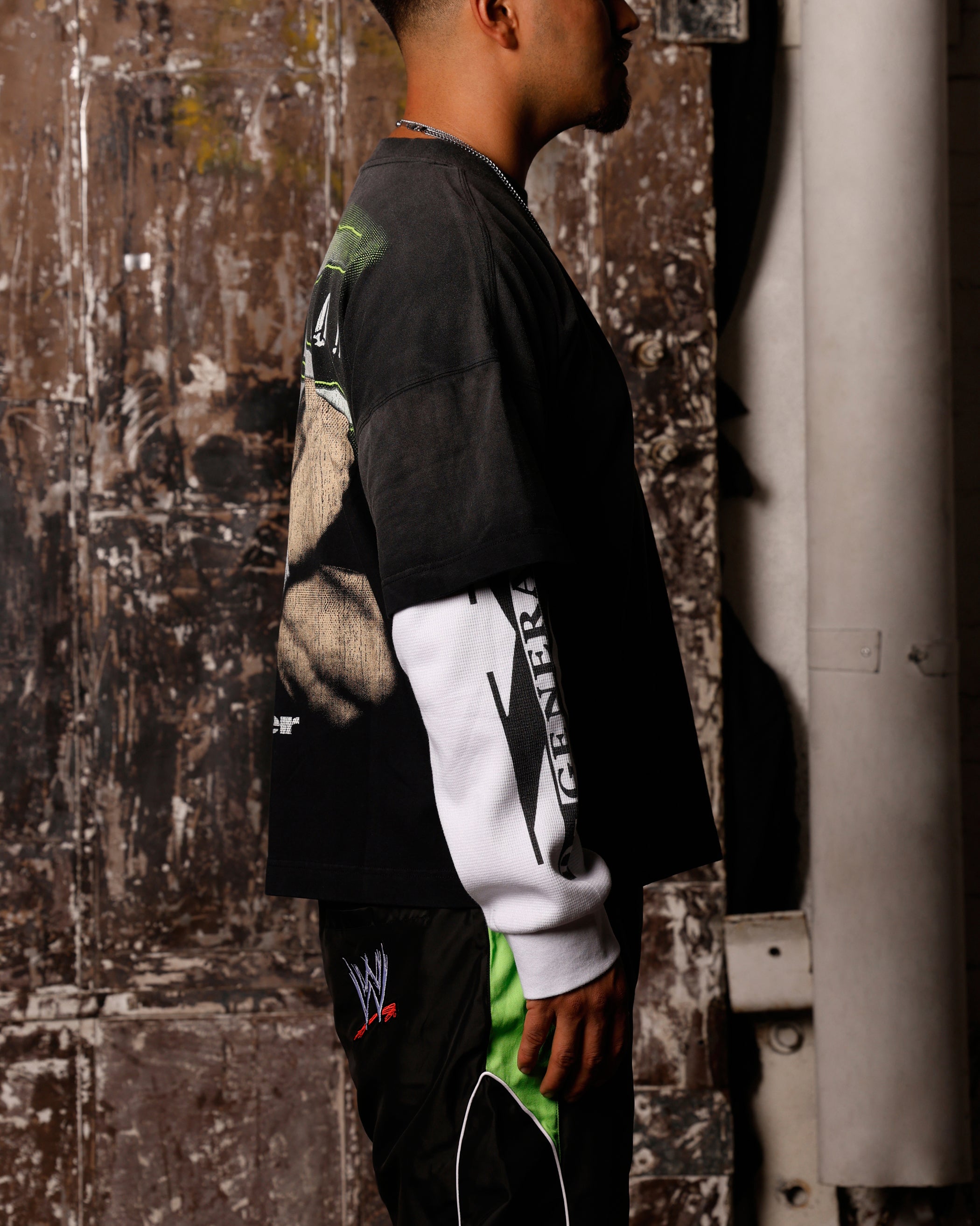 Loiter X WWE DX Generation Long Sleeve Vintage T-Shirt