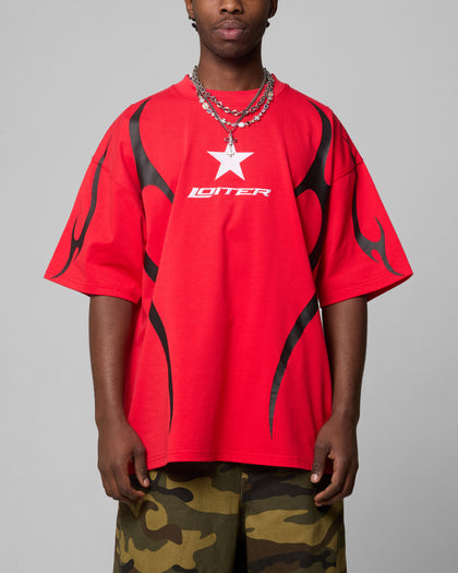 TRACKSTAR TEE - Red