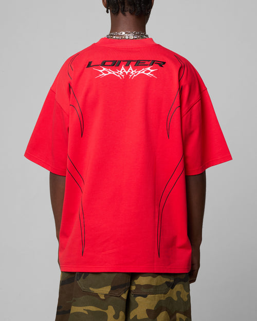 TRACKSTAR TEE - Red