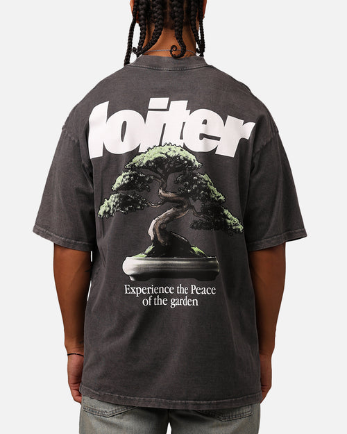 Bonsai Mock T-Shirt Charcoal