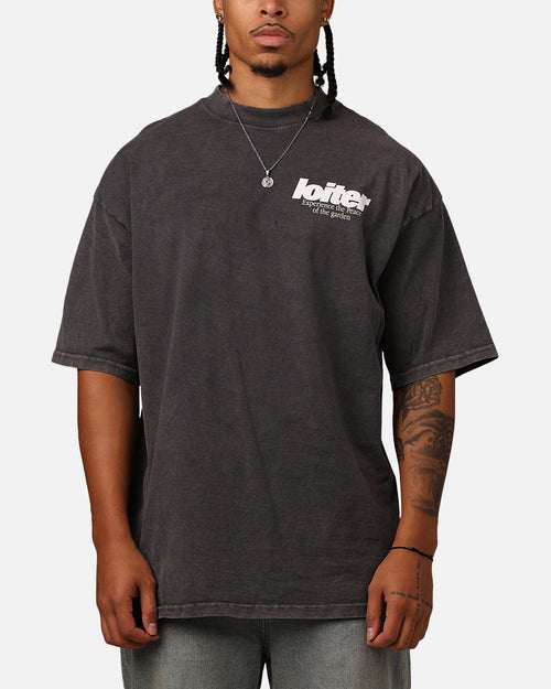 BONSAI MOCK TEE - Charcoal