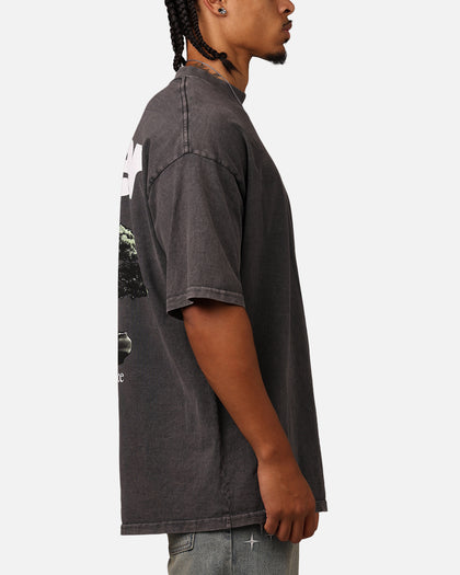 BONSAI MOCK TEE - Charcoal