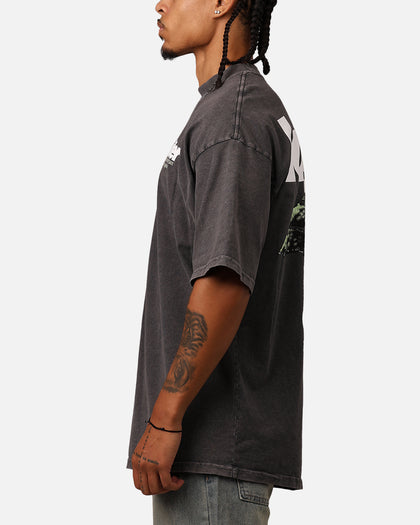 BONSAI MOCK TEE - Charcoal