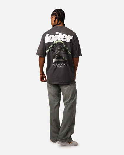 BONSAI MOCK TEE - Charcoal