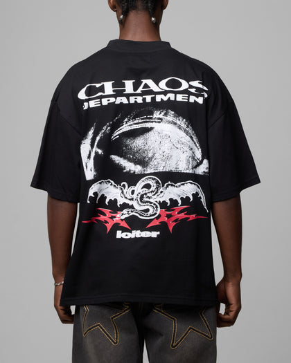 CHAOS DEPARTMENT TEE - Black