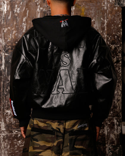 RAW IS WAR JACKET - Black