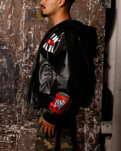 RAW IS WAR JACKET - Black