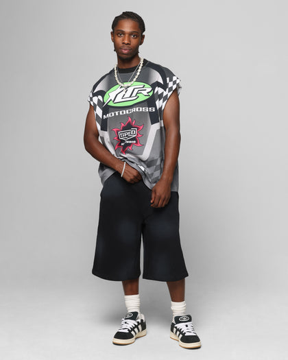 MOTOSPORT MUSCLE - Grey/Multi-colo