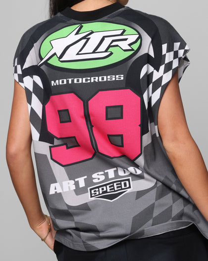 MOTOSPORT MUSCLE - Grey/Multi-colo