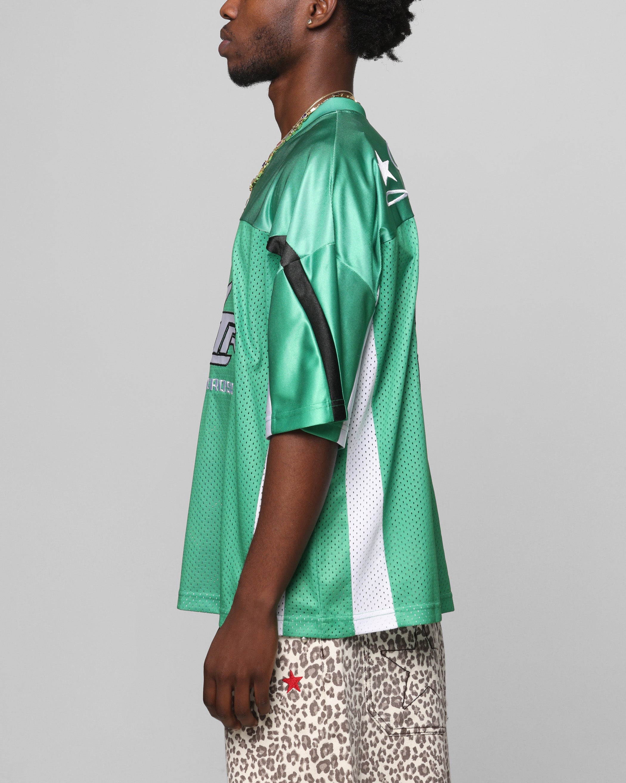  TEAM FIT JERSEY グリーン M Active Jerseys Man ADVENTURE GRAPHIC JERSEY Shirt GREEN SHERWOOD