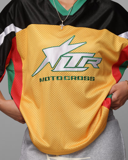 END ZONE JERSEY - Yellow/Green/Re