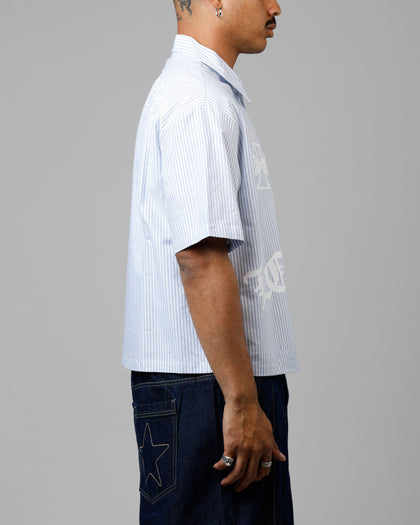 CHOPPER WORK SHIRT - Blue/White