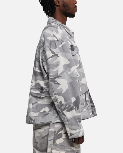 Combat Utility Jacket Snow Camo