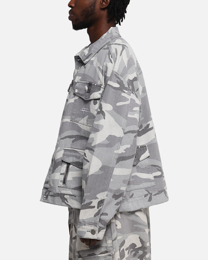 Combat Utility Jacket Snow Camo