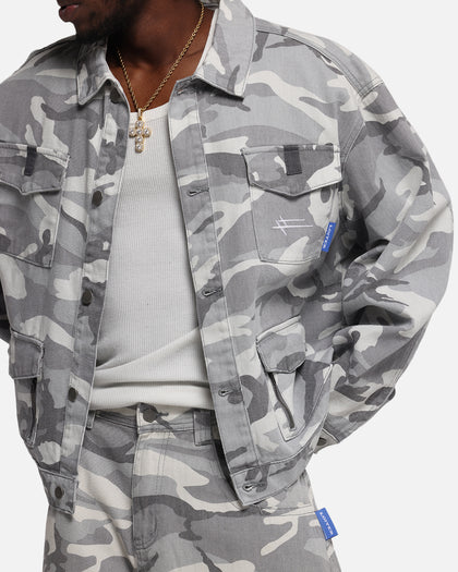 Combat Utility Jacket Snow Camo