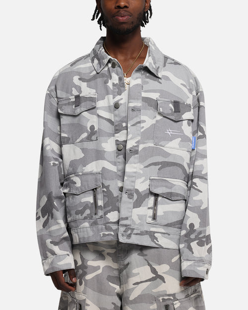Combat Utility Jacket Snow Camo