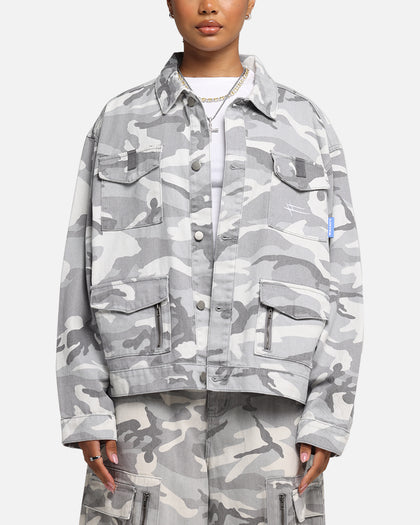 Combat Utility Jacket Snow Camo