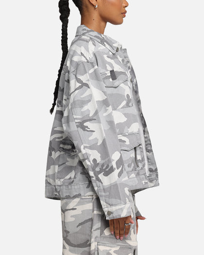 Combat Utility Jacket Snow Camo