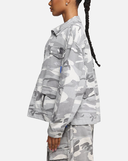 Combat Utility Jacket Snow Camo