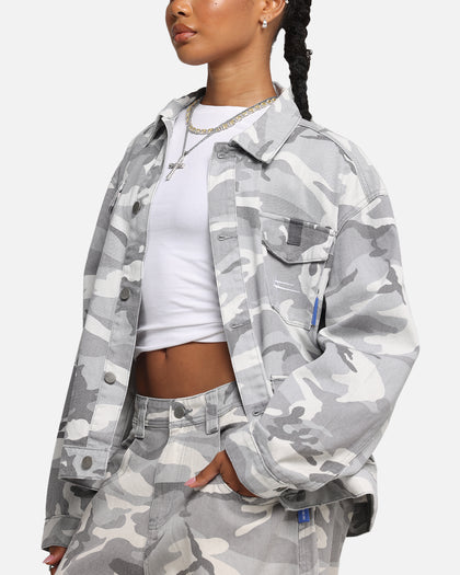 Combat Utility Jacket Snow Camo