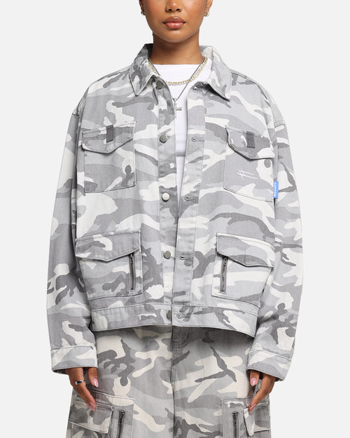 Combat Utility Jacket Snow Camo