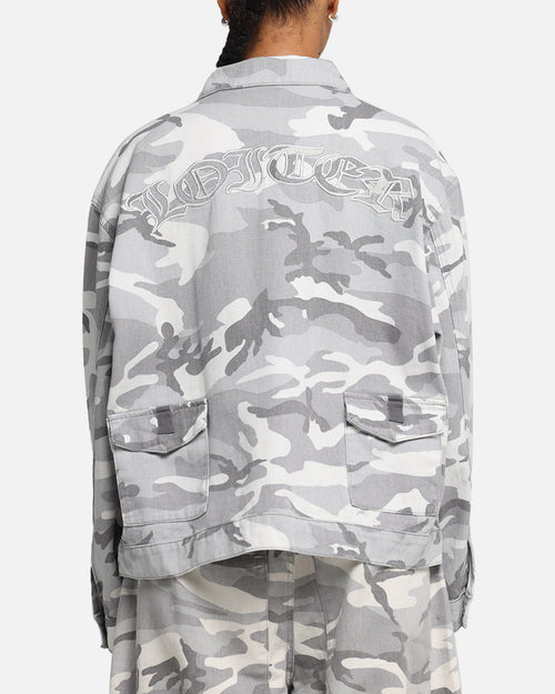 Combat Utility Jacket Snow Camo