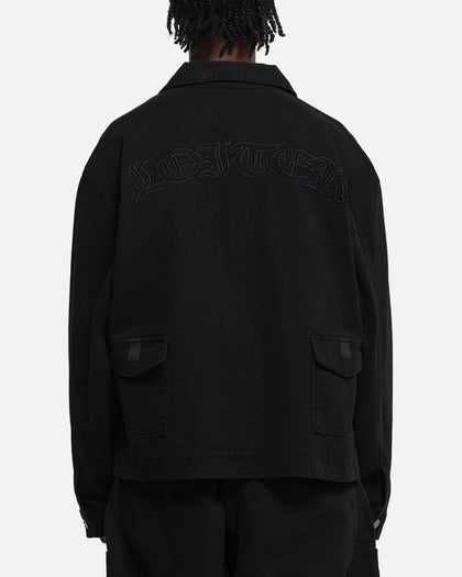Combat Utility Jacket Washed Black