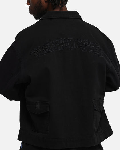 Combat Utility Jacket Washed Black
