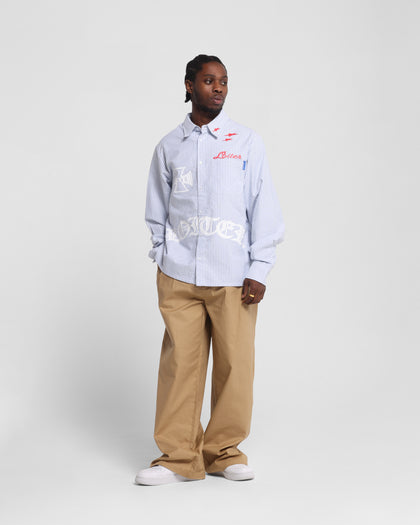 CHOPPER LS SHIRT - Blue/White