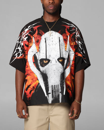 GRIEVOUS VINTAGE TEE - Black/Red