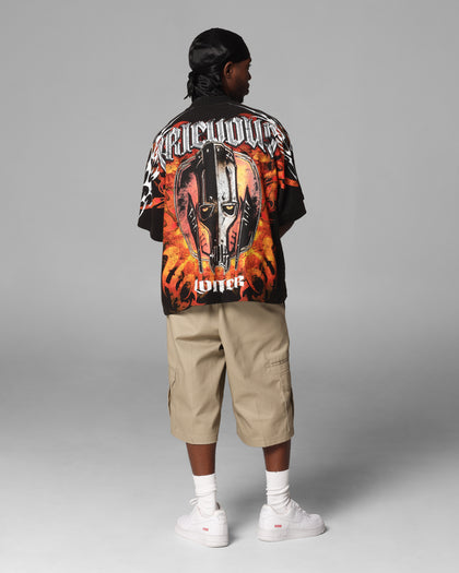 GRIEVOUS VINTAGE TEE - Black/Red