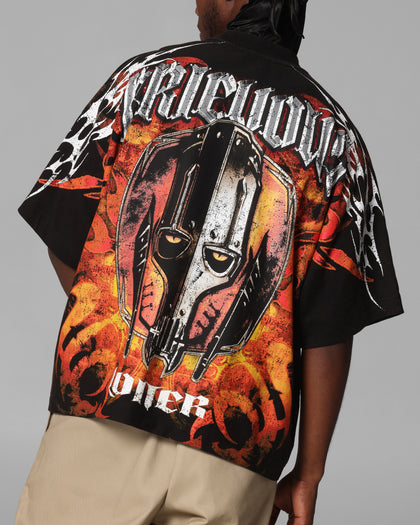 GRIEVOUS VINTAGE TEE - Black/Red