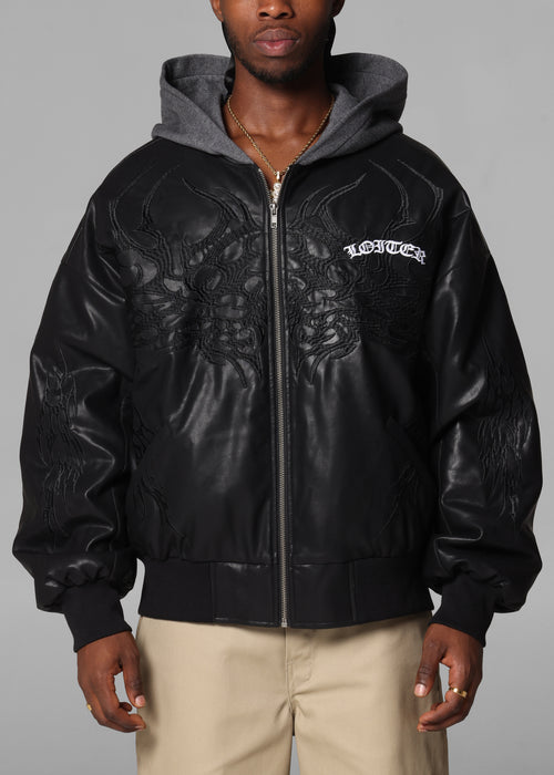 SITH BOMBER - Washed Black