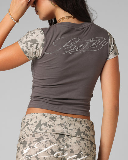 Opaque Baby T-Shirt Black/Camo