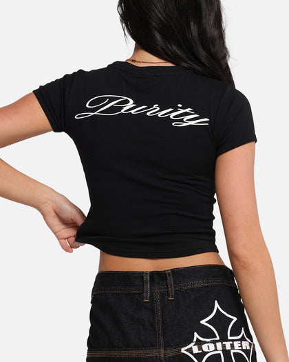 Women's Purity Baby T-Shirt Black