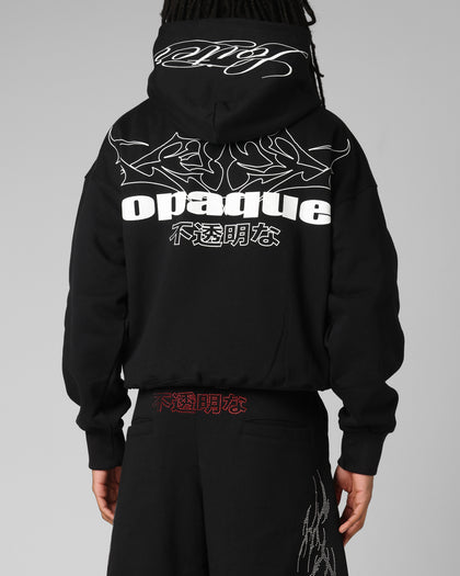 Opaque Premium Hoodie Black