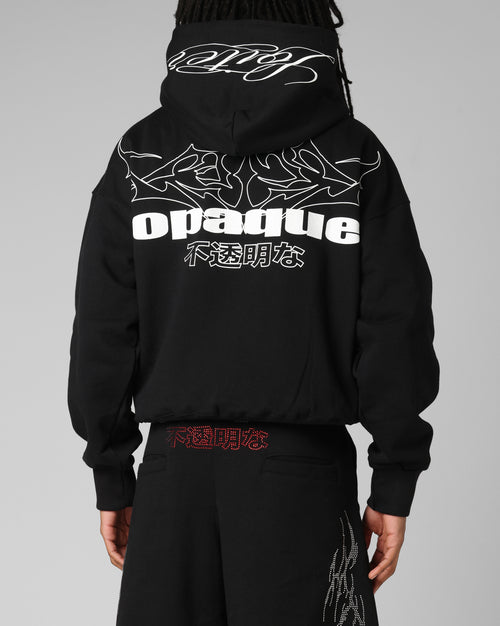 Opaque Premium Hoodie Black