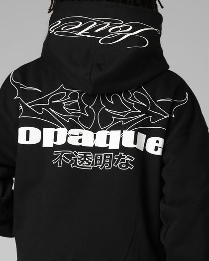 Opaque Premium Hoodie Black