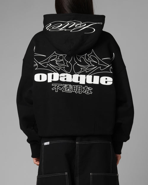 Opaque Premium Hoodie Black
