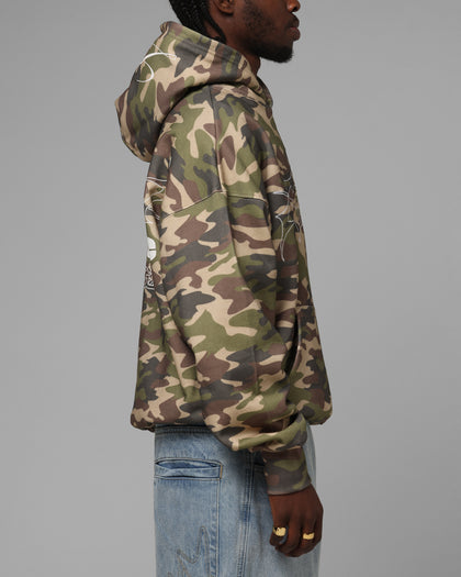 Loiter Opaque Premium Hoodie Camo
