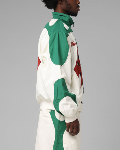 Club Classic Track Jacket White/Green