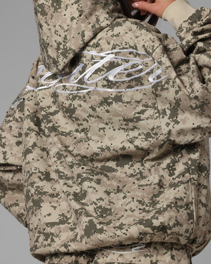 Hail Storm Premium Hoodie Digi Camo