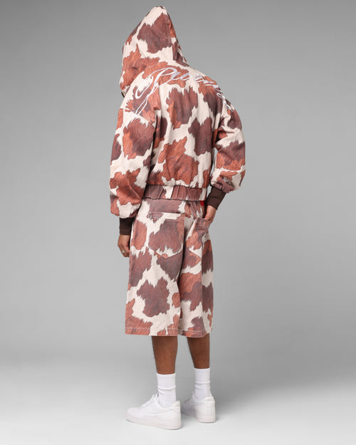 Hide Zip Jacket Cowhide