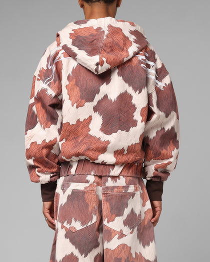 Hide Zip Jacket Cowhide