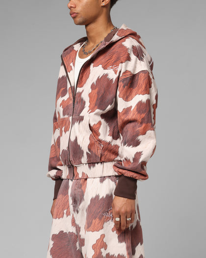 Hide Zip Jacket Cowhide
