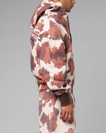 Hide Zip Jacket Cowhide
